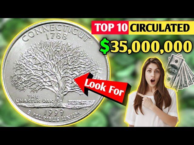 10 Most Rare & Valuable State Quarter Coins Worth Money (to look for your pocket change)