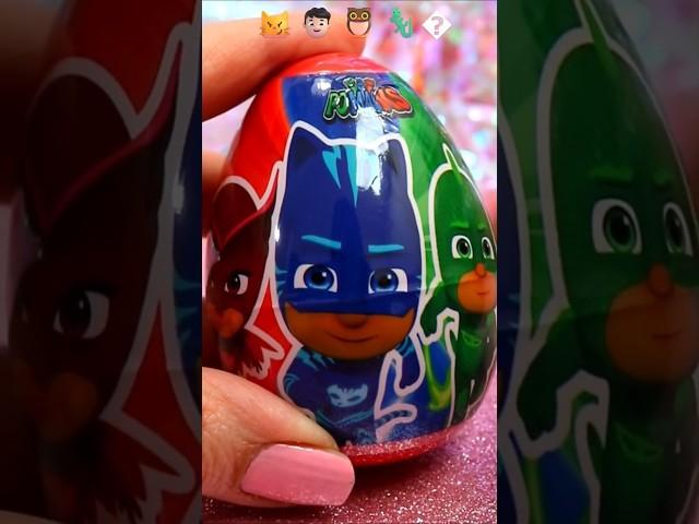 ASMR UNBOXING PJ Mask Nostalgic Candy Egg Review ️#shorts #asmr #pjmasks #trending #disney #candy