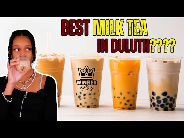 Boba Tea Showdown: Ultimate Blind Taste Test Reveals Duluth's Best Milk Tea! Must Watch! 