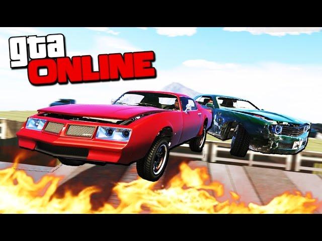 GTA 5 Online (ДЕРБИ + УГАР) - Смертельное ДЕРБИ! #107