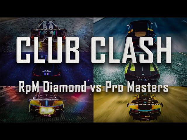 RpM Diamond vs Pro™ Masters Club Clash - Best Races