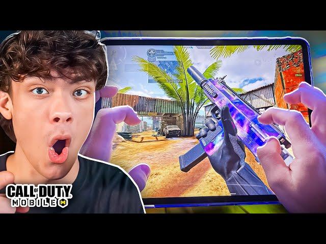 How I Use 7 Fingers to Play COD Mobile (HD Hand Cam)