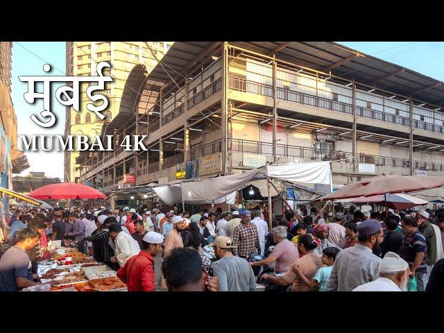 Ramadan in Mumbai  - Bohri Mohalla Iftar Feast! Street Food Walking Tour - INDIA 4K