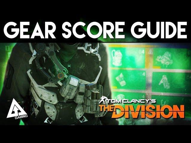 The Division Gear Score Guide - "How to get Max Gear Score"