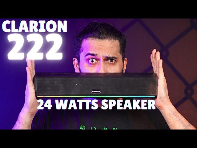 EGATE Clarion 222 Soundbar REVIEWED! Portable Bluetooth speaker | Born Creator