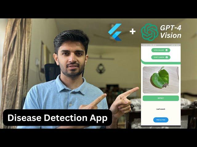 GPT-4 Vision & Flutter: Build a Plant Disease Detection App