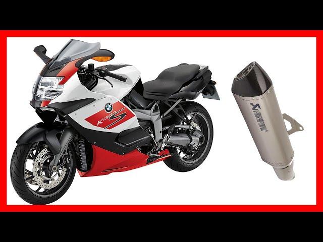 BMW K1300S Titanium Akrapovic Exhaust sound 2014