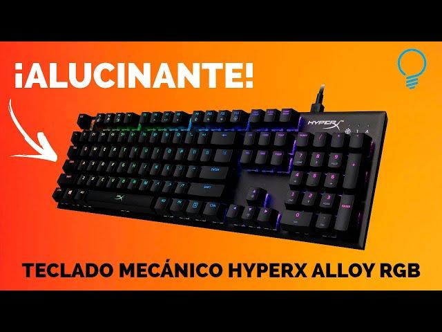 HYPERX ALLOY FPS RGB | El Mejor Teclado Mecánico Formato Completo