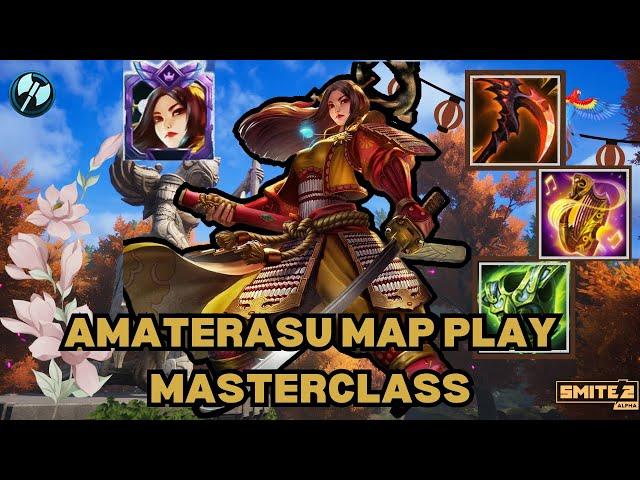 AMATERASU SOLO OBJECTIVE GOD!!! - GRANDMASTERS AMATERASU SOLO SMITE 2