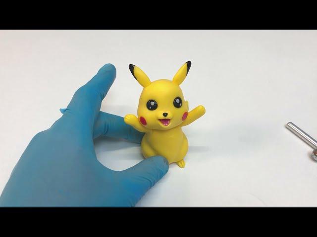 Пикачу Покемон PIKACHU как слепит Пикачу Покемона