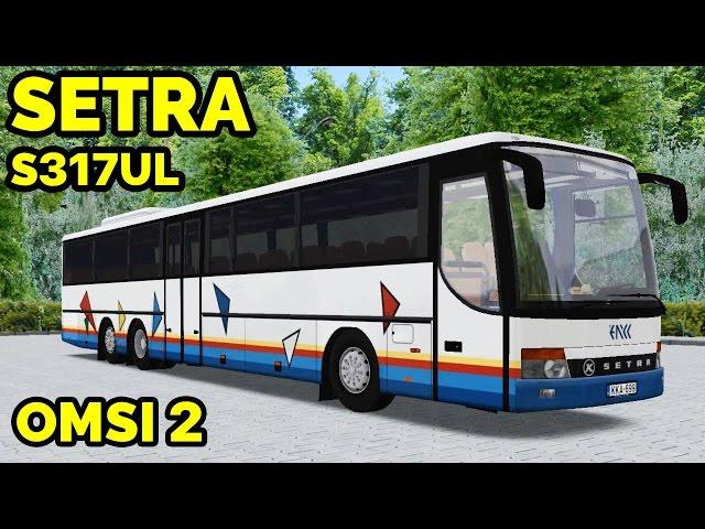 OMSI 2 - Обзор автобуса Setra S317UL. Fikcyjny Szczecin, маршрут 259