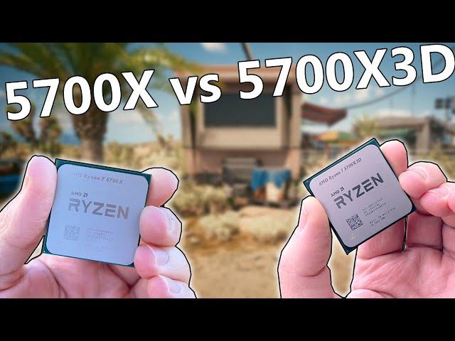 Ryzen 7 5700X vs 5700X3D - Is the "3D" Worth The Extra?