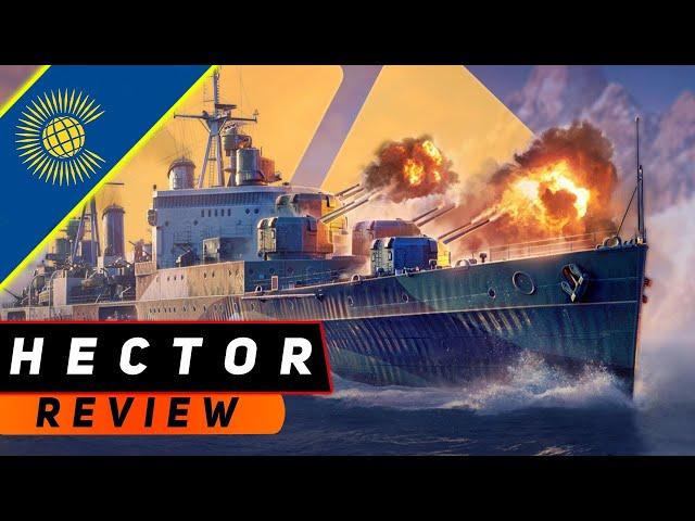 КРЕЙСЕР HECTOR! ТЕПЕРЬ УЗНАЕШЬ С КЕМ РЕШИЛ СРАЗИТЬСЯ! МИР КОРАБЛЕЙ/WORLD OF WARSHIPS