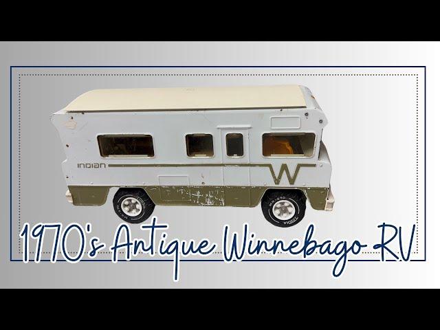 1970s Vintage Winnebago RV by Tonka #vintagetoys #tonkatoys