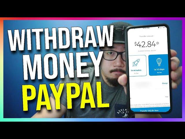 How to Withdraw Money from PayPal to Bank Account (PayPal Tutorial)