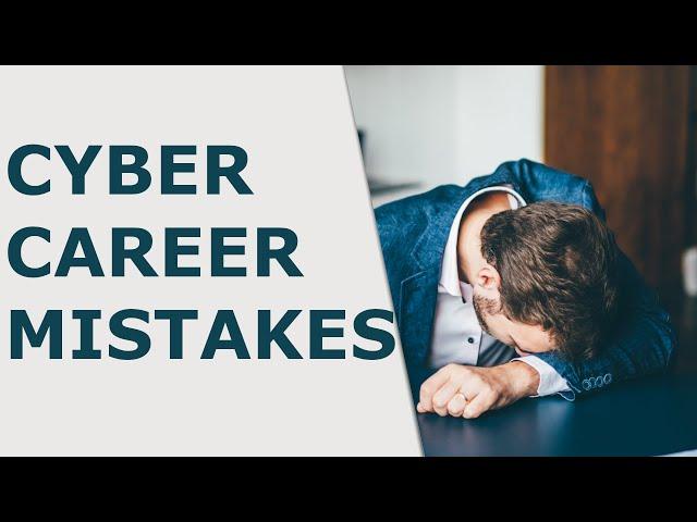 Avoid These Things in Cyber Security