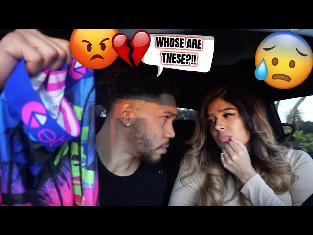 HE FOUND ANOTHER MANS BOXER IN MY CAR!! *i think its over*