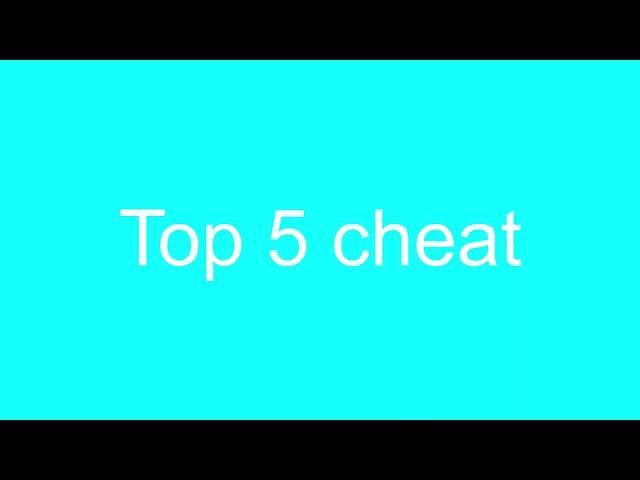 Top 5 hvh cheat