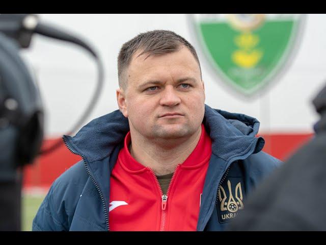 Сергій Пінчук. Після матчу. Гірник U-19-Ветеран 4:1