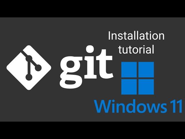 How to install Git on Windows 11. Git installation in Windows tutorial.