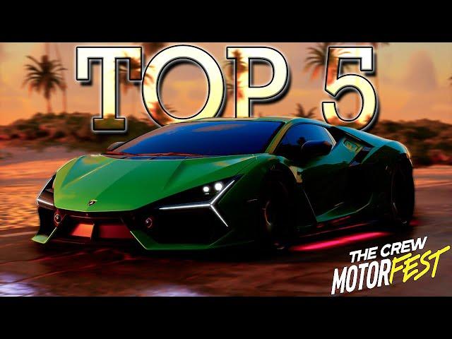 Top 5 Hypercars with Pro Settings | The Crew Motorfest