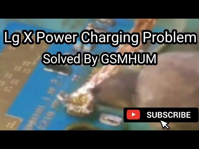 Lg X Power Charging Problem Solved By GsmHum Team l Lg X Power Battery % Decrease On Charging l