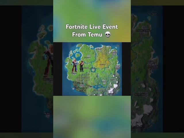 Live Event From Temu #ytshorts #funny #fortnite