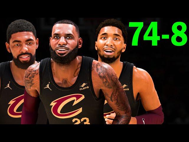 I Added LeBron & Kyrie to the 17-2 Cavs