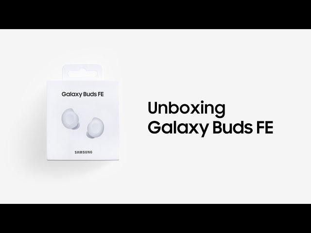 Galaxy Buds FE: Official Unboxing I Samsung