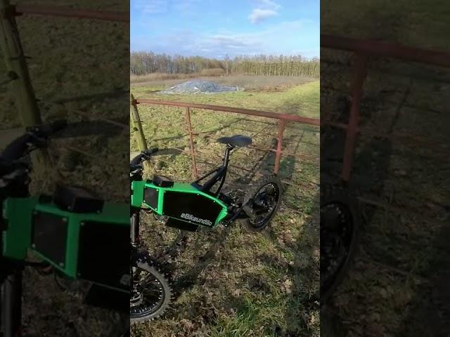 18KW High Power E-Bike Teleport Prime Monster Green Mamba