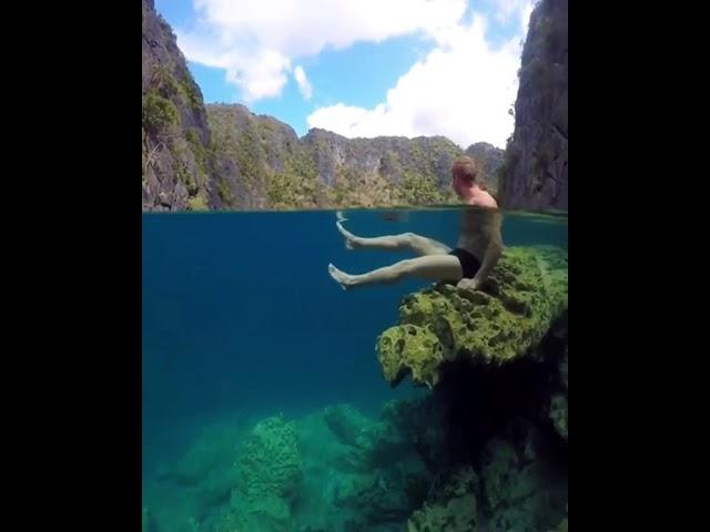 Barracuda Lake Coron Palawan, Philippines