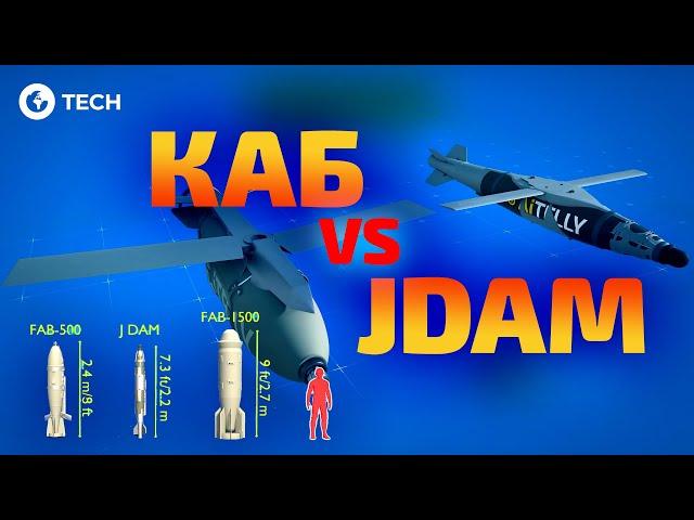 Американські JDAM проти російських КАБів ДЕТАЛЬНИЙ ОГЛЯД авіабомб