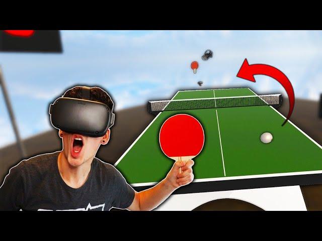 I'M A PRO PING-PONG PLAYER! (Eleven: Table Tennis VR)