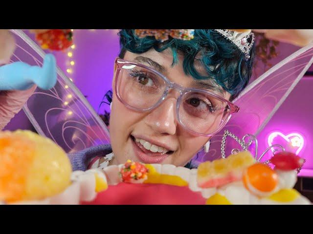 ASMR Tooth Fairy Cleans & Eats Your Candy Teeth ‍️ (tooth fairy rp, candy eating, whispered)