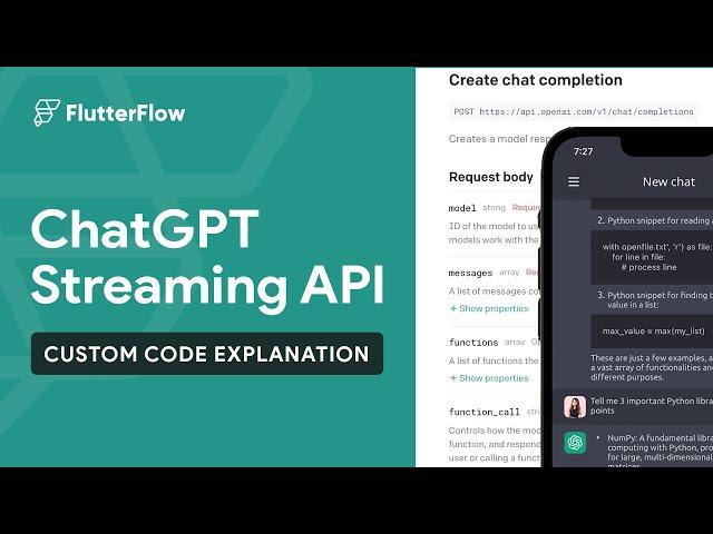 ChatGPT Clone | Stream API | Custom Code Explanation