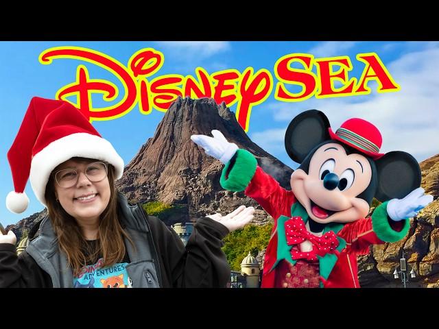 The Best Theme Park In The World During Christmas! [Tokyo DisneySea]