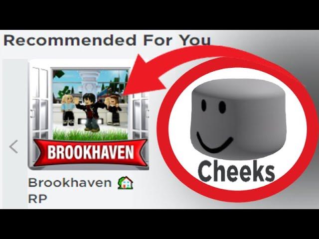 How to get CHEEKS in Brookhaven! (Cheeks Head)