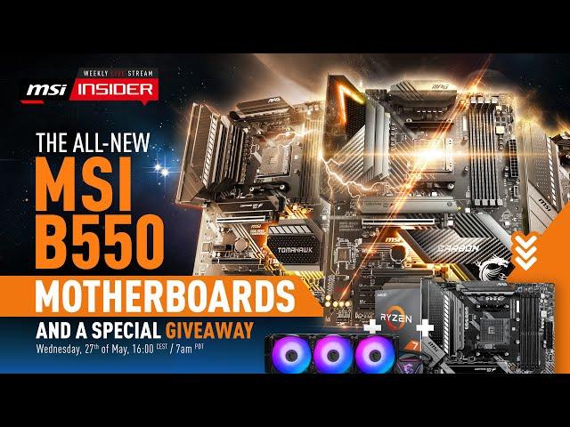A first look at MSI B550 motherboards | MSI