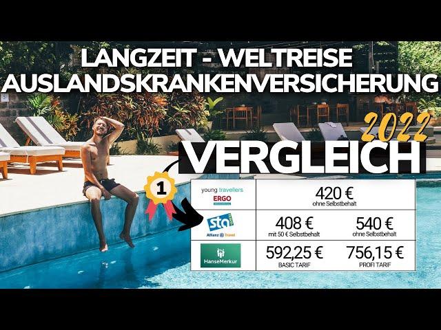 Beste Langzeit Auslandskrankenversicherung Vergleich: YoungTravellers / STA Travel / HanseMerkur!