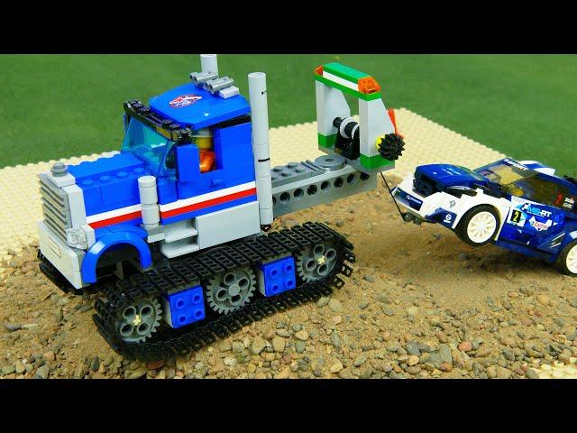 Lego Truck helps the Car