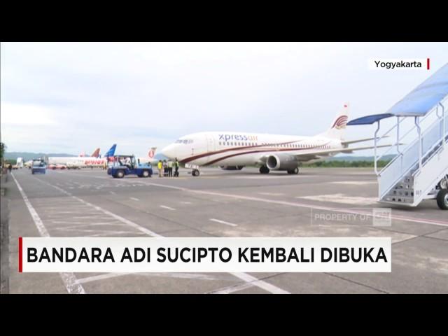 Sempat Ditutup, Bandara Adi Sucipto kembali Dibuka