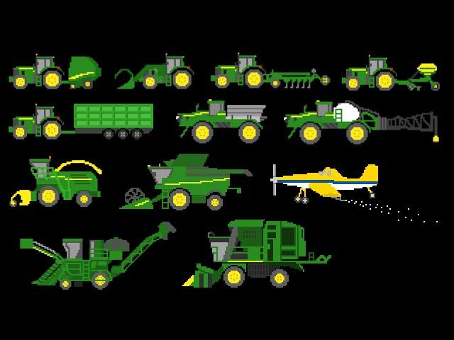 Farm Vehicles - The Kids' Picture Show (Fun & Educational Learning Video)