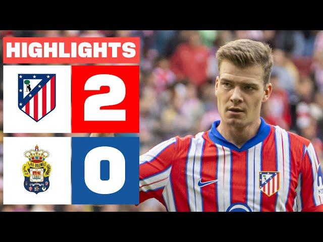 ATLÉTICO DE MADRID 2 - 0 UD LAS PALMAS I HIGHLIGHTS LALIGA EA SPORTS