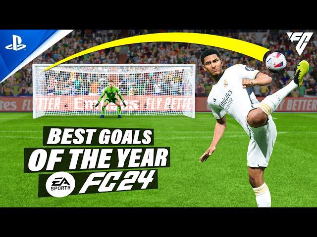 FC 24 | BEST GOALS OF THE YEAR | PS5 4K