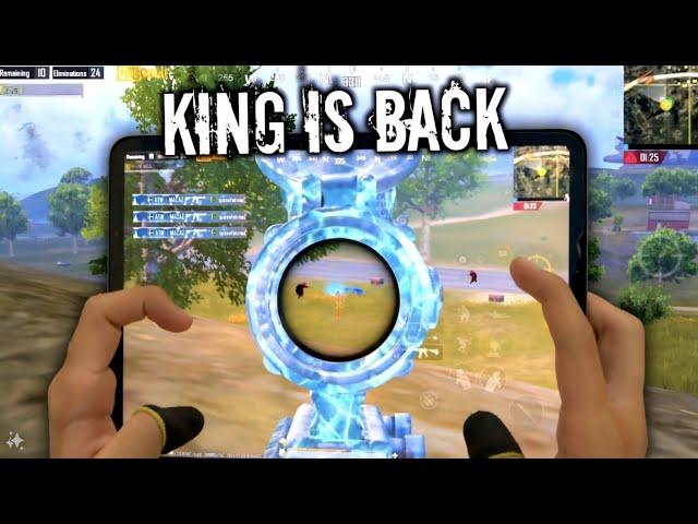 ERANGLE KING IS BACK | 1 VS 4 HANDCAM | 120 FPS IPAD PRO | PUBG MOBILE