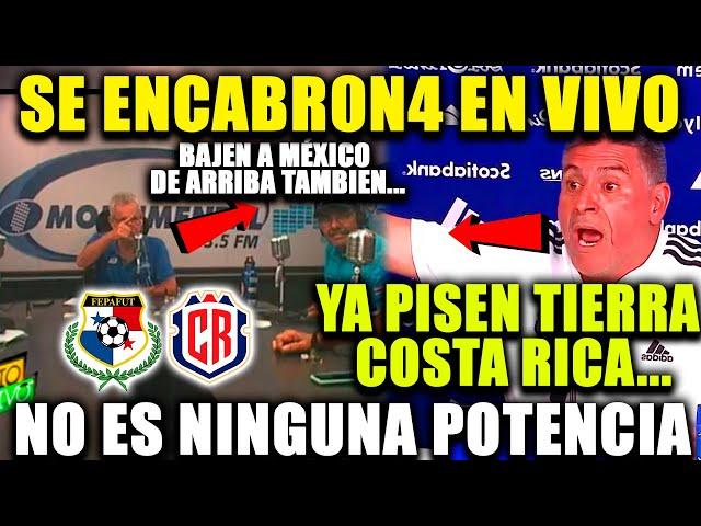 PRENSA EL RANCIO VS DT COSTA RICA SE ENC4BRONAN EN VIVO Y LE DICE SUS VERDADES A LOS TICOS