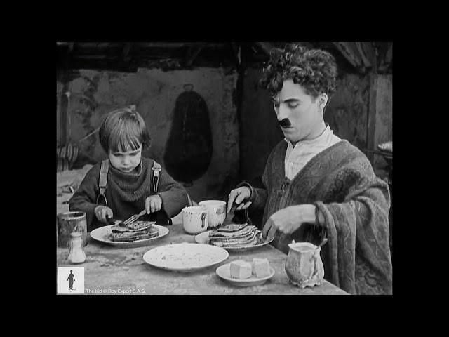 Charlie Chaplin - The Kid - Pancake Scene