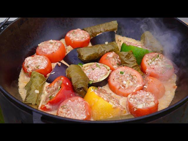 DOLMA IM KAZAN REZEPT