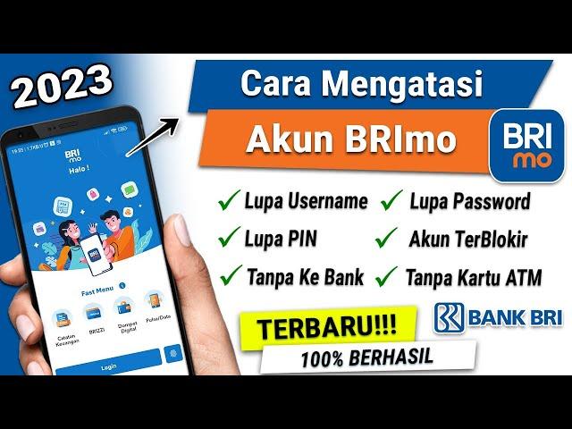  Cara Mengatasi Lupa Username, Lupa Password & Lupa PIN Akun BRImo Terbaru 100% BERHASIL!!!