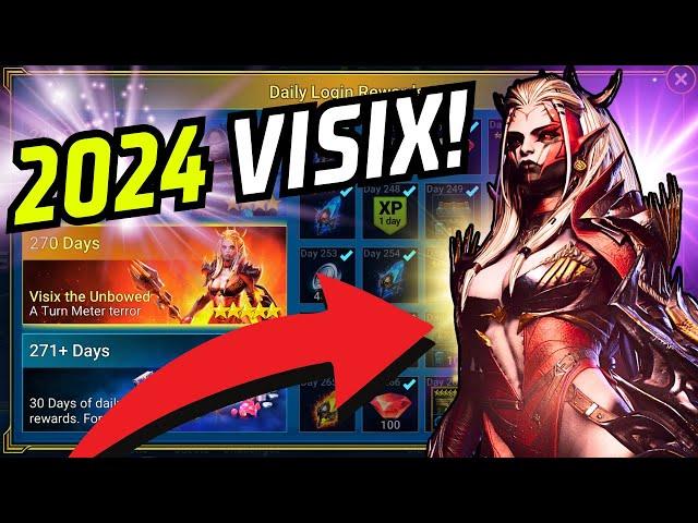 BEST BUILD FOR VISIX THE UNBOWED IN 2024! | RAID: SHADOW LEGENDS